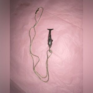 Italy 925 silver necklace 24 in vintage